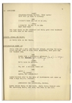 Moe Howard's 31pp. Script Dated November 1938 for The 1939 Three Stooges Film ''Calling All Curs'' -- Numerous Annotations in Moe's Hand Throughout -- Very Good Condition